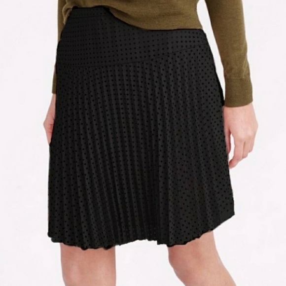 J. Crew Laser Cut Perforated Skirt Sz 8 EUC - Picture 2 of 11